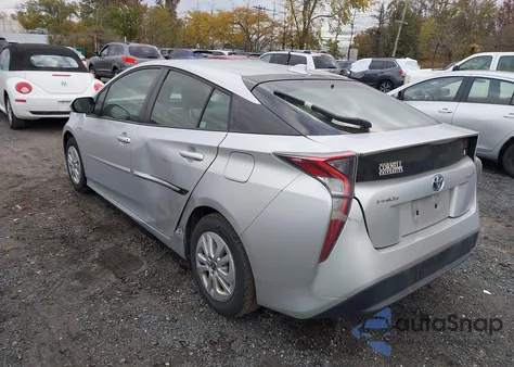 2017 Toyota Prius Two from USA, damaged, VIN JTDKBRFU5H3550919